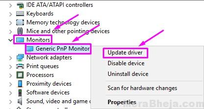 monitor type generic pnp monitor